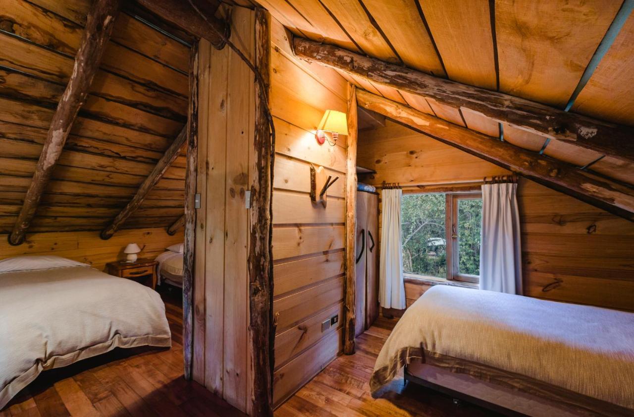 Huilo Huilo Cabanas Del Bosque Puerto Fuy Bagian luar foto