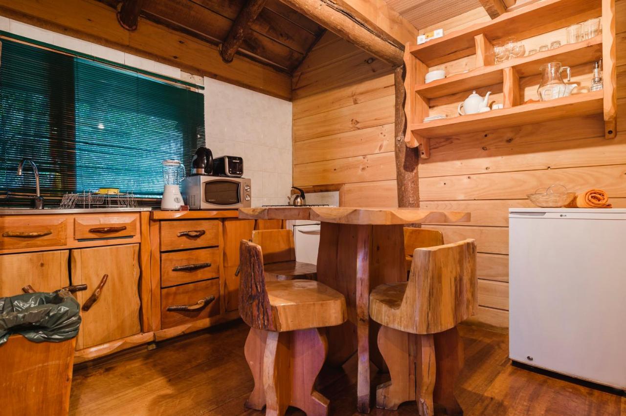 Huilo Huilo Cabanas Del Bosque Puerto Fuy Bagian luar foto